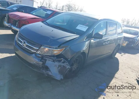 2011 Honda Odyssey Ex-L из США, поврежденный, VIN 5FNRL5H61BB096360